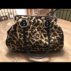 Lux De Ville leopard bag